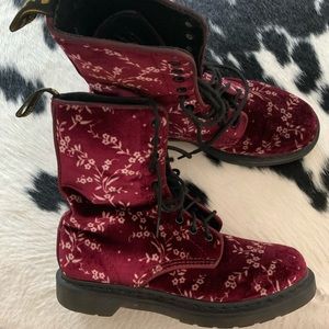 Velvet Dr Martens